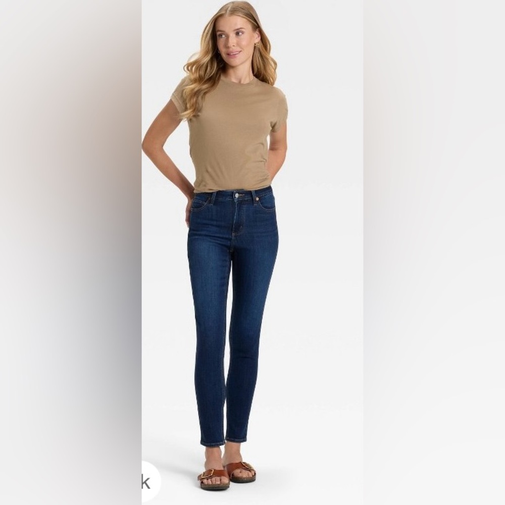 NWOT Universal Thread Dark Rinse High-Rise Skinny Jeans Size 12
